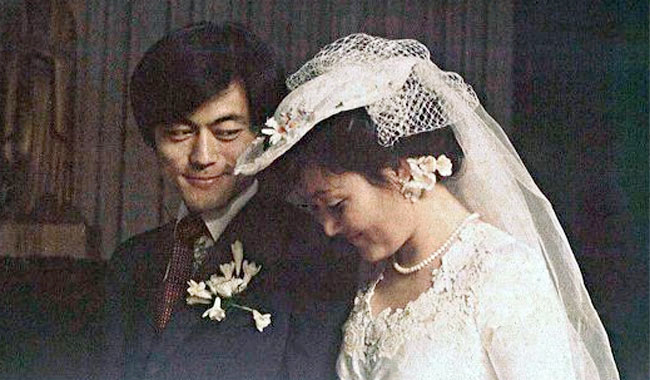 문재인 대통령과 김정숙 여사의 지난 1981년 결혼식.