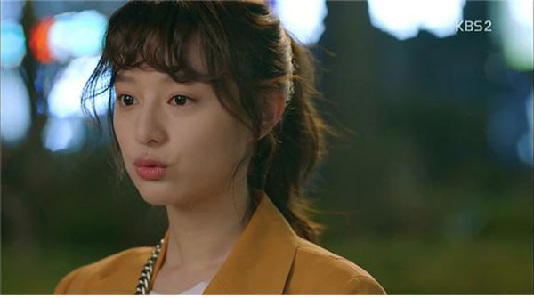 ‘쌈 마이웨이’의 배우 김지원이 시스루 뱅을 하고있다.  : ⓒ MK스타일 /KBS
