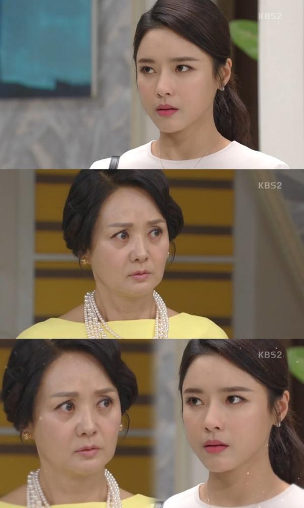 오지은이 배종옥을 향한 복수를 다짐했다. KBS2 '이름 없는 여자' 캡처