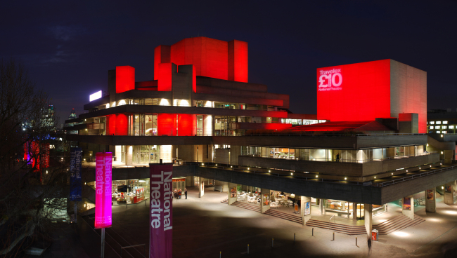 The National Theatre of Great Britain in London (The Royal National Theatre)