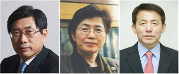 (좌로부터)박상기 교수, 박은정 위원장, 이진규 1차관