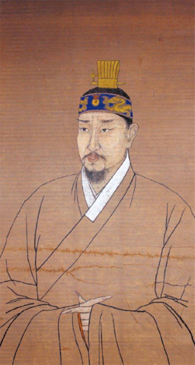 사도세자의 어진. 우승우 화백이 상상해서 그린 그림이라고 한다.