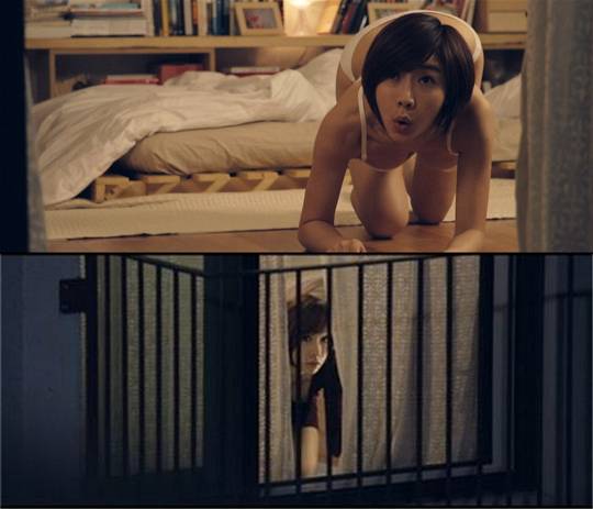 '전망좋은 집' 곽현화, 이수성 감독. 사진=영화 '전망 좋은 집' 스틸컷.