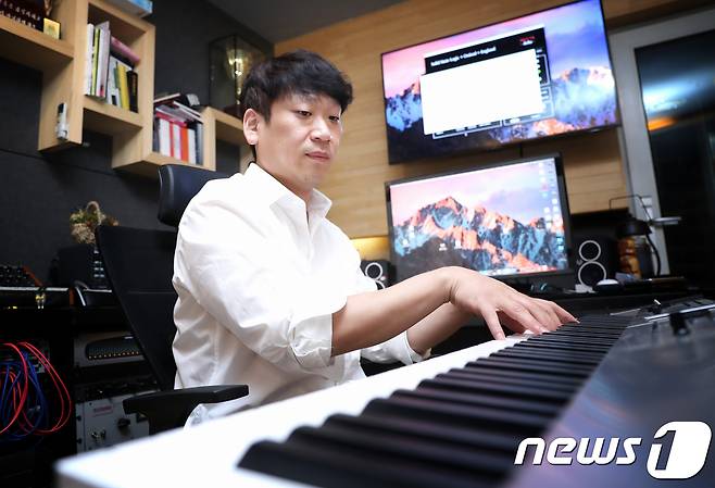 2017. 07. 14. 서울 동대문 rbw 사옥. rbw 김도훈 대표 인터뷰. © News1 권현진 기자