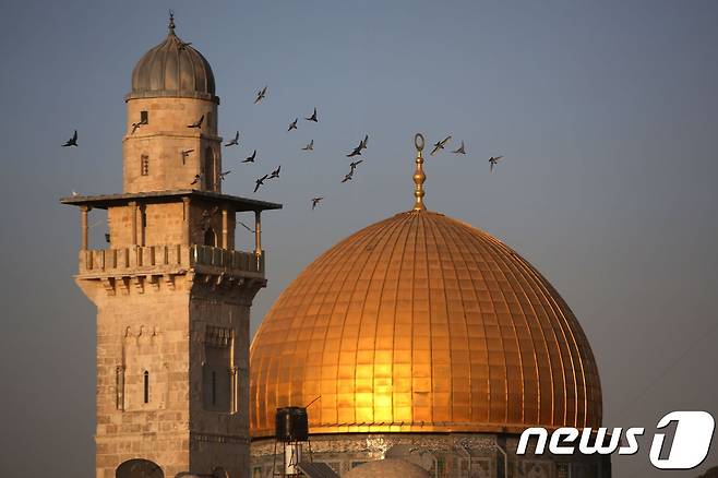 예루살렘 성지산의 바위사원. © AFP=뉴스1