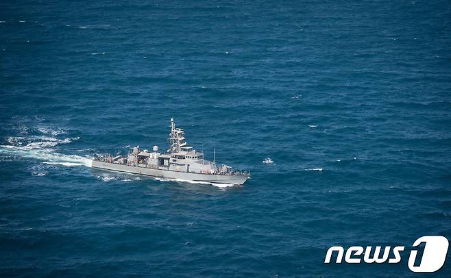 페르시아만을 항해하는 미 해군 함정 (자료사진) © AFP=뉴스1