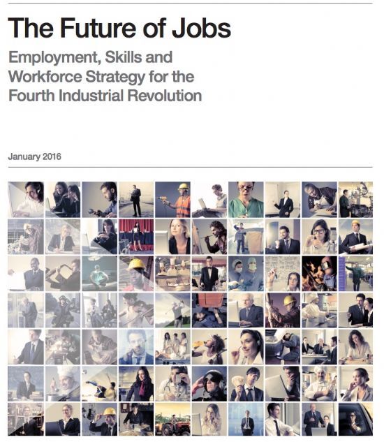 '4차산업혁명 담론'을 널리 확산시키는 데 일조한 세계경제포럼의 '직업의 미래' 보고서