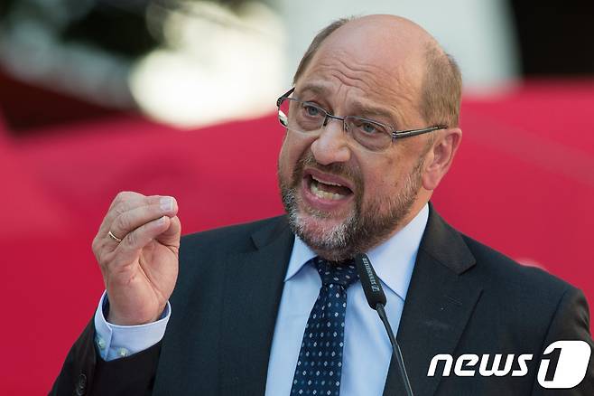 마틴 슐츠 사회민주당(SPD) 대표 © AFP=뉴스1