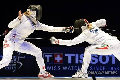 SWITZERLAND FENCING EUROPEAN CHAMPIONSHIPS