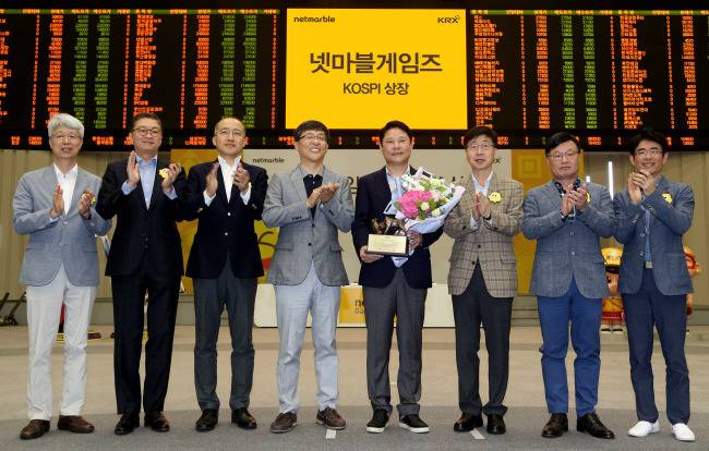 Netmarble debuts on Kospi, marking Korea's biggest IPO in 7 years