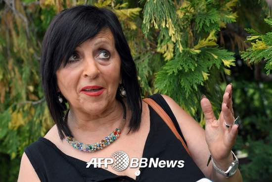 자신이 달리의 친 딸이라고 주장한 마르티네스/AFPBBNews=뉴스1