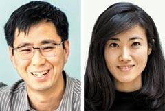 허준렬(왼쪽), 글로리아 최.