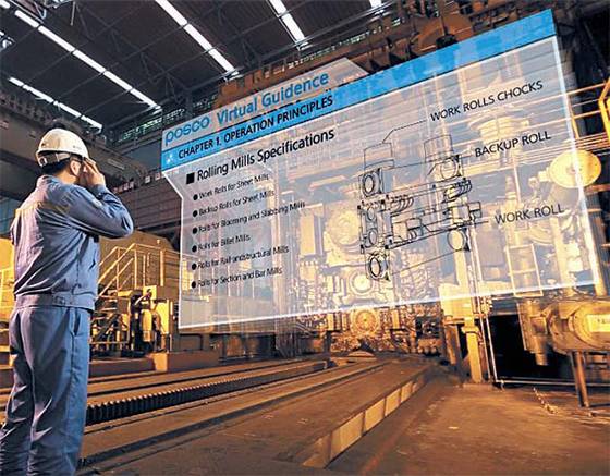 포스코 스마트팩토리에는 IoT를 활용한 스마트 센서가 적용될 예정이다. [사진 포스코그룹]