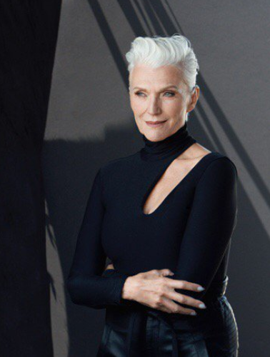 세계적인 뷰티 브랜드 ‘커버걸’의 공식 모델이 된 메이 머스크./트위터 캡처