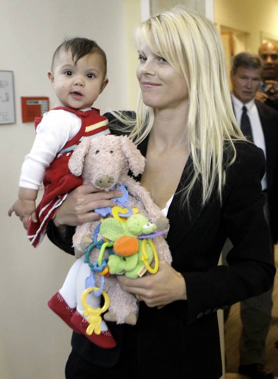 우즈의 전 부인 노르데그린. [중앙포토]