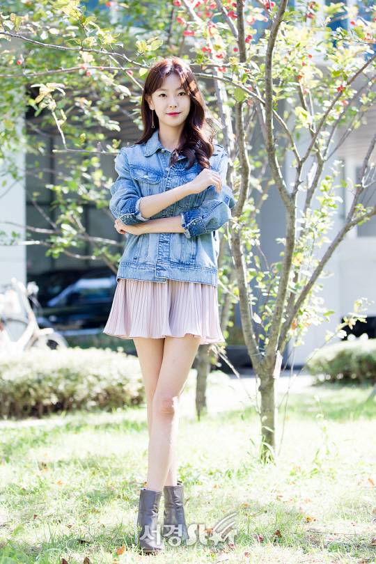 배우 고원희가 최근 서울 영등포구 당산동에서 서경스타와의 인터뷰에 앞서 포즈를 취하고 있다. /사진=조은정 기자