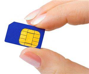 일반적인 유심(USIM)의 모습. e심은 이와 같은 유심이 스마트폰 자체에 내장된다.