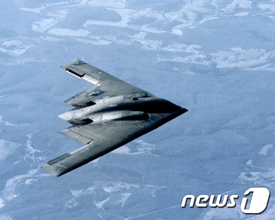 B-2 스피릿 스텔스 핵폭격기.© AFP=뉴스1