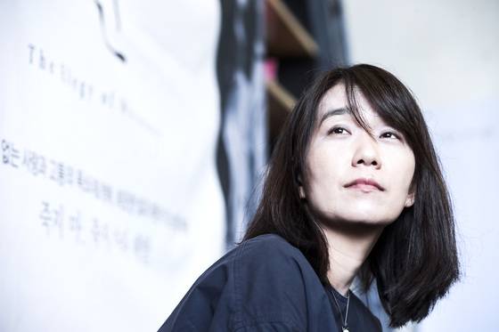 소설가 한강. 박종근 기자.