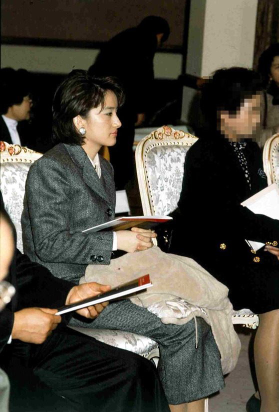 전두환 대통령의 첫째 며느리 정도경씨.