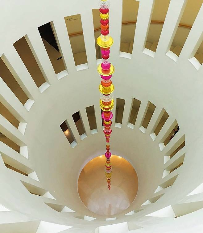 로톤다 내부의 아트리움