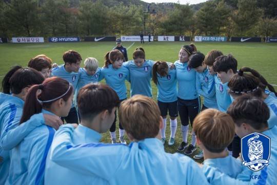 ▲ 한국 여자 축구 대표팀 ⓒ대한축구협회