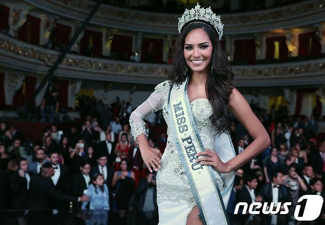 올해 미스 페루로 뽑힌 로미나 로사노. (자료사진) © AFP=뉴스1