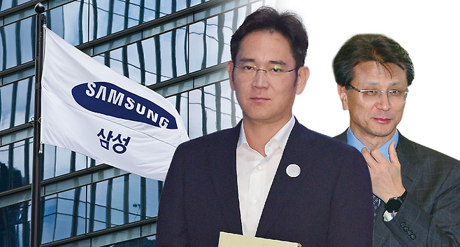 이재용 삼성전자 부회장(왼쪽)에 이은 삼성의 ‘2인자’로 정현호 신임 사업지원TF장(사장)이 지목받고 있다. © 시사저널 포토·뉴스1