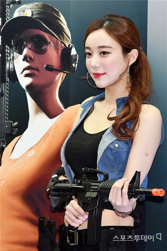 레이싱모델 김다운