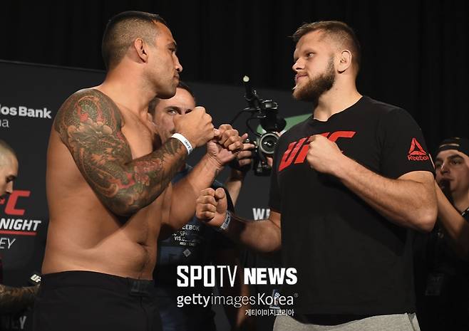 ▲ 파브리시우 베우둠은 '해피 페이스' 표정을 짓지 않았다.