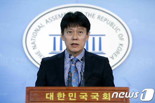 한민수 더불어민주당 정당발전위원회 대변인. © News1 안은나 기자