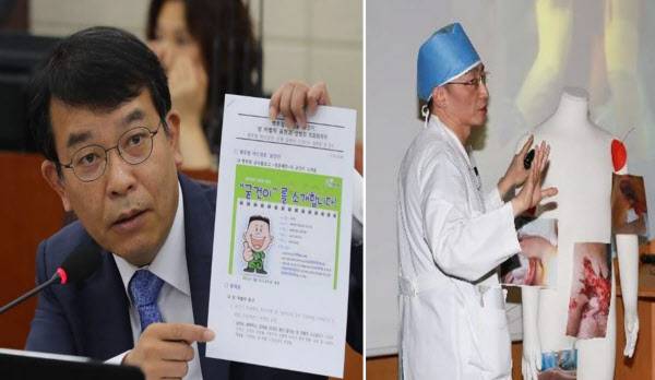 김종대 의원(왼쪽), 이국종 교수. /연합뉴스, 조선DB