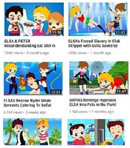 엘사 게이트 동영상 [유튜브 캡처]