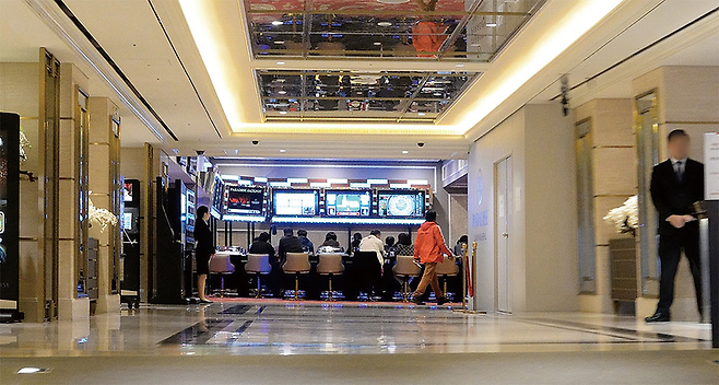 서울 광진구에 위치한 파라다이스 워커힐 카지노 © 시사저널 박정훈