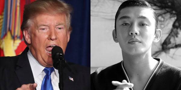 트럼프 정신 분석과 유아인 정신 분석은 무슨 차이가 있을까. /연합뉴스·조선일보DB