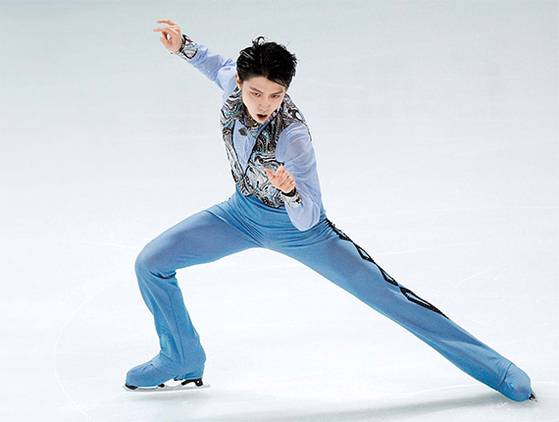 남자 싱글에서는 소치올림픽 금메달리스트 하뉴 유즈루가 2연속 금메달을 노린다. [AP=연합뉴스]