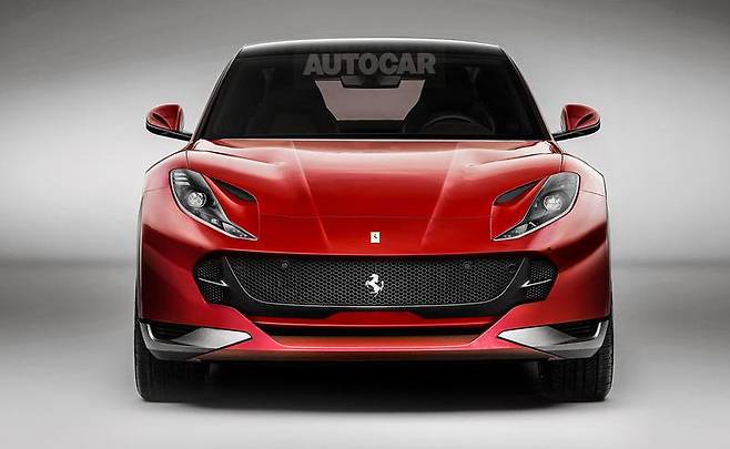 ▲ 영국 오토카가 공개한 페라리 SUV 예상도 (이미지 : Auto Car)