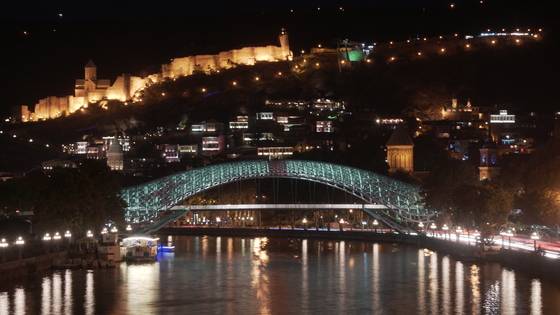 트빌리시 야경.