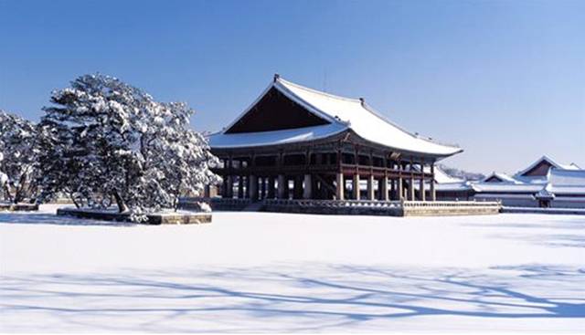 ▲경회루 설경Ⓒ경복궁