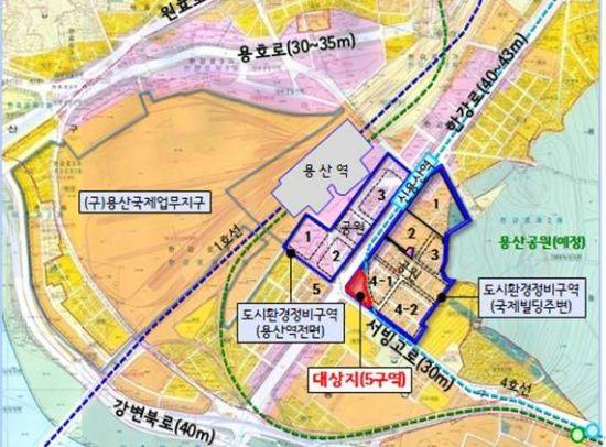 국제빌딩5구역 위치도