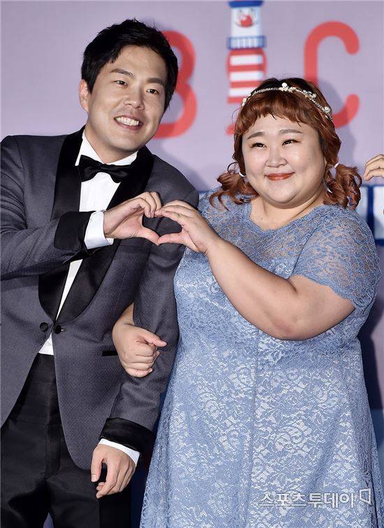 김민기 홍윤화 / 사진=스포츠투데이DB