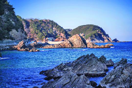 환상의 드라이브코스인 헌화로.