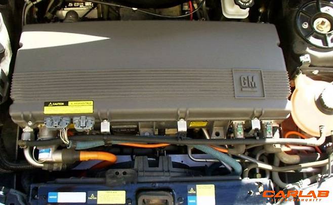 EV1은 현재 판매되는 모델들과 비교해 봐도 성능이 크게 떨어지지 않는다.