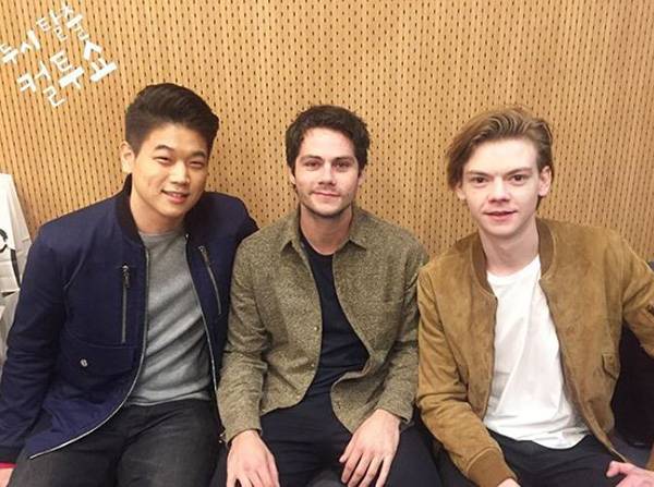 ‘메이즈러너’ 이기홍, 딜런 오브라이언, 토마스 생스터