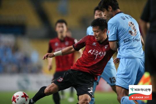 ◇김태환(가운데). 사진제공=한국프로축구연맹