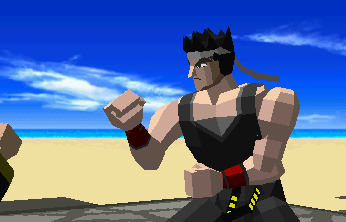 세가새턴판 '버추어파이터1'