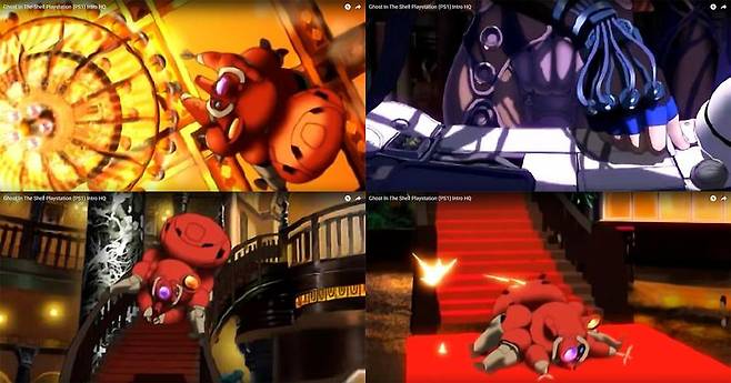 공각기동대의 명작 오프닝