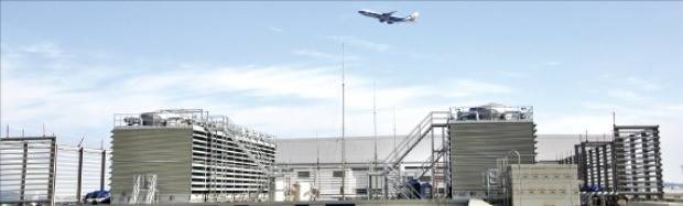 인천국제공항에 설치된 경인기계의 냉각탑. 경인기계 제공