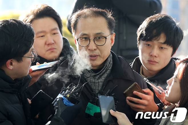 이명박 전 대통령의 조카 이동형 다스 부사장. 2018.1.24/뉴스1 © News1 민경석 기자