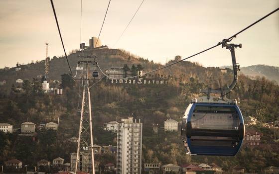 바투미 케이블카.
